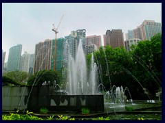 The Garden Fountain in  Hong Kong Zoo and Botanical garden.