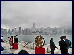 The Avenue of the Stars is modelled after Hollywood's Walk on Fame, and is part of the  Tsim Sha Tsui Promenade on South Kowloon.