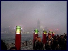 HK Island skyline seen from Avenue of the Stars.