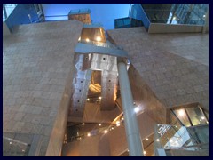 Langham Place has an incredible futuristic atrium with a very long escalator, Xpresscalator, where shoppers can travel 76m up. It is one of Hong Kong's to vertical malls, with 15 floors of shopping!