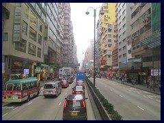 Nathan Road, often dubbed "The Golden Mile" is Kowloon's and Hong Kong's longest and most famous entertainment and shopping street.