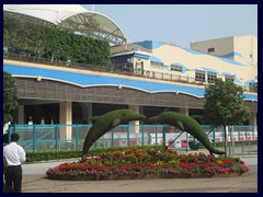 Ocean Park, the largest theme park in Asia. Ocean Park is an amusement park in Aberdeen in South Hong Kong Island, with themes of the sea and animals.