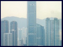 Tseun Wan, a bay in New Territories, has a skyline that is dominated by 80-storey Nina Tower from 2007 (6th tallest in HK).