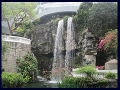 Waterfall, Hong Kong Park.