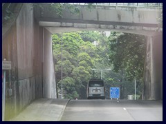 Wong Nai Chung Gap Road, the road to the South part of  Hong Kong Island