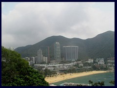 Repulse Bay skyline and beach.