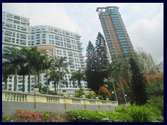 The Repulse Bay Building (left) has a hole in it. 