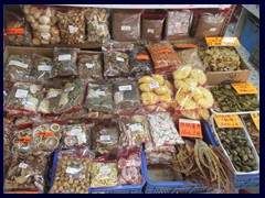 Typical dried food in Sheung Wan and Sai Ying Pun.