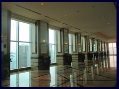 Sky lobby on 46th floor, Central Plaza