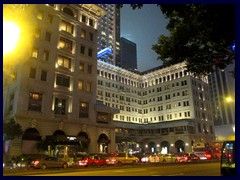 Peninsula Hotel, one of the world's most luxorious hotels. It is situated on Salisbury Road on Tsim Sha Tsui and was featured in a 1960s James Bond movie.