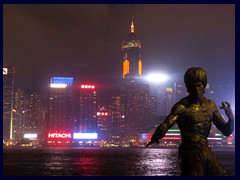 Bruce Lee on Avenue of the Stars, part of Tsim Sha Tsui Promenade.