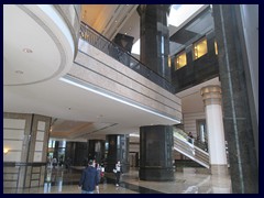 The lobby of Central Plaza.