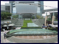 The plaza in front of ICC