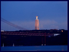 25th of April Bridge and Christ Statue