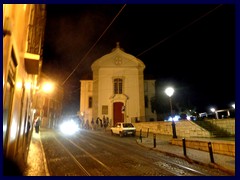 Alfama by night  01 - Santa Luzia church