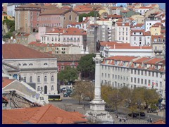 Views from the Santa Justa elevator 17