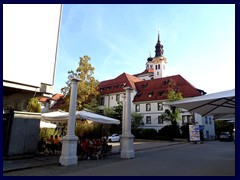  University of Ljubljana - Ursuline Church of the Holy Trinity, Republic Square