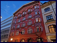 Ljubljana by night 102 - Vurnik House, Coop Bank