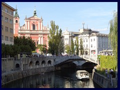 Old Town - Franciscan Church, Triple Bridge