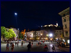 Ljubljana by night 024 - Congress Square