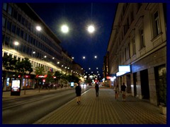 Ljubljana by night  - Slovenska road