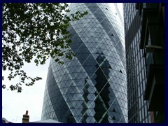 30 St Mary Axe, the Gherkin, built 2004 14