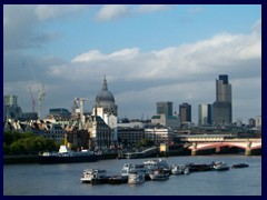 London City skyline in 2006