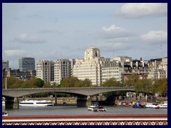 Views from Blackfriars Bridge