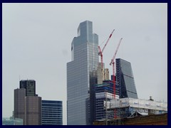 22 Bishopsgate from Millennium Bridge