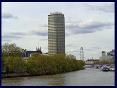 Vauxhall towards Westminster