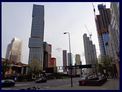 Nine Elms Road skyline, Vauxhall