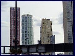 Nine Elms Road skyline, Vauxhall