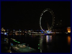 London by night 2006 - London Eye
