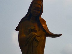 Kun Iam Statue. Kun Iam is the Buddhist goddess of mercy and this is the tallest statue of her in the world.