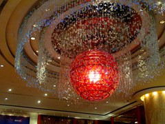 The lobby of Galaxy StarWorld.