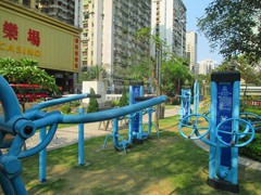 Outdoor gym, Artes Garden.