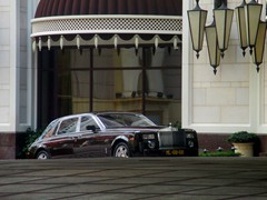 Rolls-Royce belonging to Wynn.