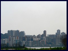 Skyline of Taipa Island seen from Macau Peninsula.