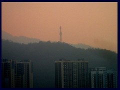 Macau sunset skyline 