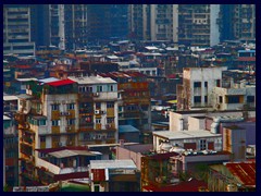 Gritty residential areas in Macau.