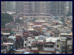 Gritty residential areas in Macau.