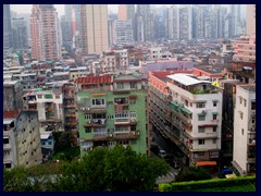 Gritty residential areas in Macau.