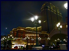 Taipa Island - The Venetian, the world's largest hotel and casino! It'stheme is Venice, Italy and has long indoor canals.