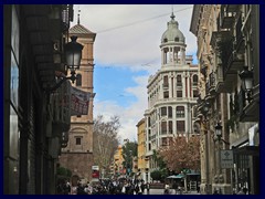 Murcia City Centre 033  - Calle Traperia towards Plaza de Santo Domingo