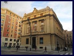 Murcia City Centre 068 - Banco de Espana, Gran Via Escultor Francisco Salzillo