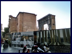 Murcia City Centre 130 - Jardin San Esteban, a large site where Moorish ruins were found during the construction of an underground parking. There is a heavy debate on what to do on the site.