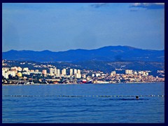Rijeka skyline from Opatija 07