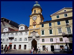 Korzo pedestrian street 01 - City Clock Tower