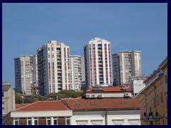 Rijeka skyline from city center