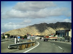 Road Murcia - Valencia 15 - Villena, a Valencian city